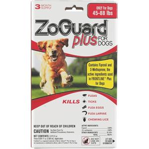 ZoGuard Plus for Dogs - 88lbs, 3pk