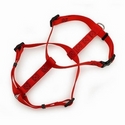 Petmate Standard Nylon Dog Harness Red 3/8 X 8-14in