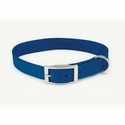 Petmate Standard Nylon Adjustable Dog Collar Royal Blue 1 X 26in 2ply