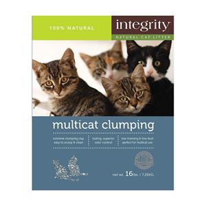 Integrity Natural Multicat Clumping Litter 16 Lb 