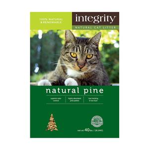  Integrity Natural Cat Litter Clumping Pine 40 lb