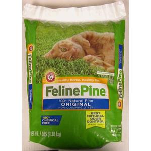 Feline Pine Original Cat Litter 7 lb Bag