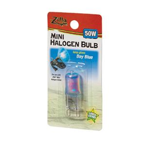 Zilla Light & Heat Mini Halogen Bulbs Day Blue - 50 W
