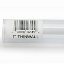 Lee's Thinwall Rigid Tubing, 1" x 36"  	