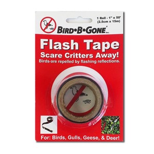 Bird B Gone Flash Tape - Red - 1inx50ft