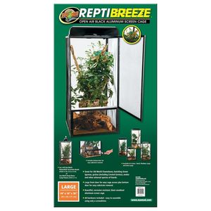 ZooMed ReptiBreeze®  Large Cage - 18x18x36