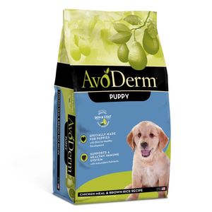 AvoDerm Natural Chicken Meal & Brown Rice - Dry Puppy Food - 4.4 lb