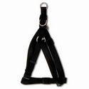 Petmate Standard Step-In Harness Black 3/4in X 18-29in