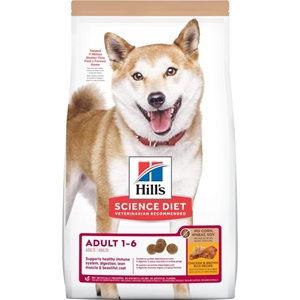 Hill's Science Diet Adult No Corn, Wheat, Soy Dog Food - 30lbs