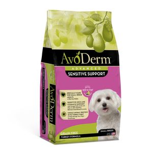 AvoDerm Natural Advanced Sensitive Support Small Breed Turkey Formula Dry Dog Food - 4 lb