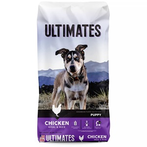 Ultimates Puppy Dry Dog Food Chicken Meal & Rice - 28 lb