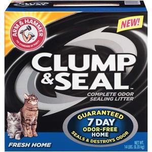 Arm & Hammer Clump & Seal Clumping Litter, 14lb
