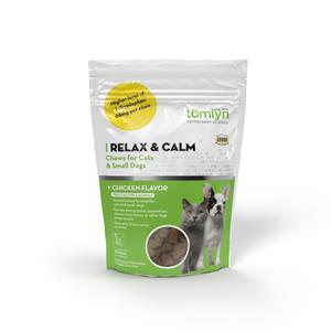  Tomlyn Relax & Calm Chews for Cats & Dogs - 3.17 oz, 30 ct