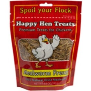 Durvet-Happy Hen D-Mealworm Frenzy Chicken Treats 3.5 Ounce 