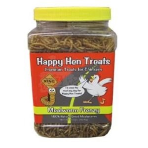 Durvet-Happy Hen D-Mealworm Frenzy Chicken Treat 10 Ounce