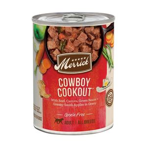 Merrick® Grain Free Cowboy Cookout® in Gravy Dog Food - 12.7 Oz