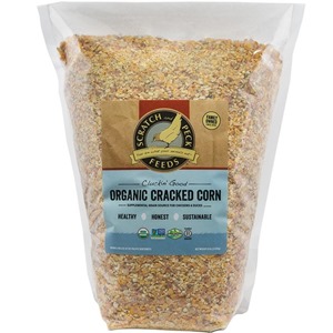 Scratch and Peck Feeds Organic Cracked Corn 40 lbs