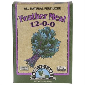 Down To Earth™ Feather Meal 12-0-0 - 5lb - OMRI Listed®