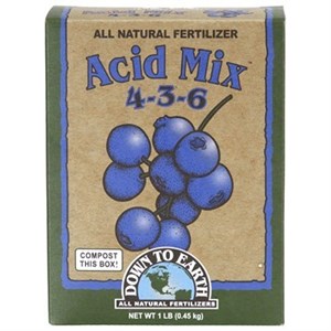 DownToEarth Acid Mix 4-3-6 Fertilizer - 1lb