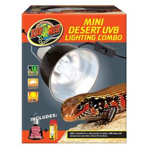 Zoo Med Mini Desert UVB Lighting Combo