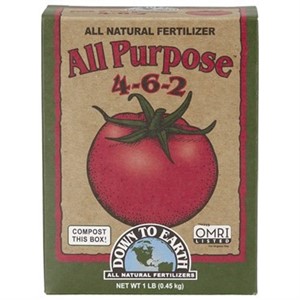 Down To Earth All-Purpose Mix 4-6-2 - 1lb - OMRI Listed®