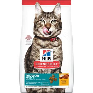 Hill's Science Diet Adult 7+ Indoor Chicken Recipe cat food -3.5lbs