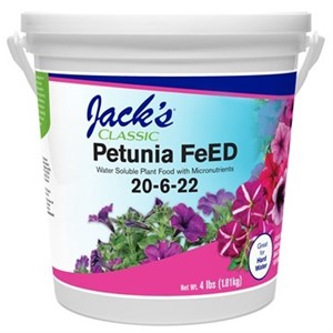 Jack's Classic® Petunia FeED 20-6-22 - 4lb