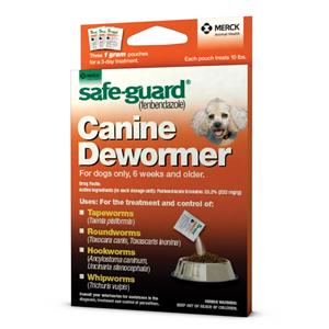 SafeGuard 1gm Canine De-wormer 10lb - 3pk