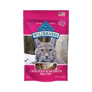 Blue Buffalo™ Wilderness™ Grain Free Chicken & Salmon Soft-Moist Cat Treats - 2 Oz