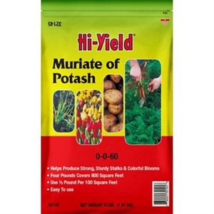 Hi-Yield® Muriate of Potash 0-0-60 - 4lb