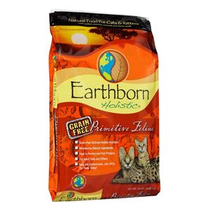  Earthborn Holistic Primitive Feline Grain Free Dry Cat Food - 14 lb