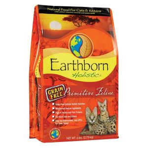 Earthborn Holistic Primitive Feline Grain Free Dry Cat Food - 5 lb