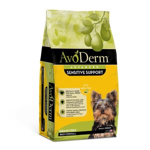 AvoDerm Natural Advanced Sensitive Support Small Breed Beef Formula Dry Dog Food - 4 lb