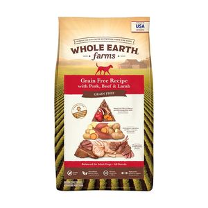 Whole Earth Farms® Goodness from the Earth Grain Free Pork, Beef & Lamb Recipe Dog Food - 25 Lbs
