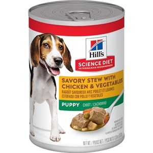 Hill's Science Diet Puppy Savory Stew with Chicken & Vegetables - 12.8oz