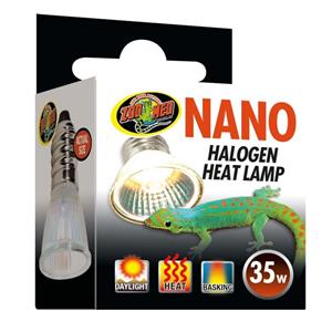  Zoo Med Nano Halogen Heat Lamp White