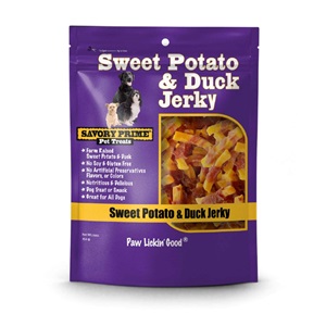 Savory Prime Duck & Sweet Potato Jerky Treats- 16oz