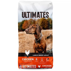 Ultimates Large Breed Dry Dog Food Chicken Meal & Rice - 28 lb
