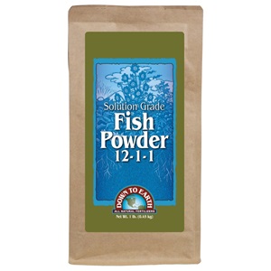 Down To Earth Fish Powder 12-1-1 - 1lb