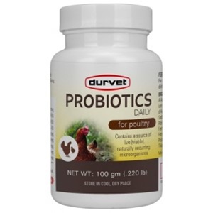 Durvet Probiotics Daily for Poultry 100 gm