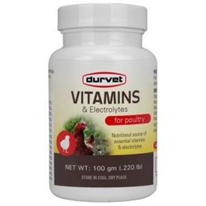 Durvet Vitamins & Electrolytes for Poultry 100 gm 