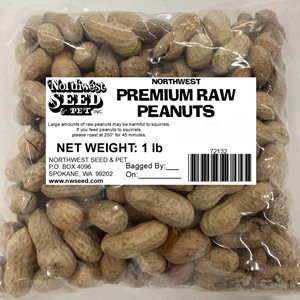 Northwest Seed & Pet Raw Peanuts in Shell - 1lb