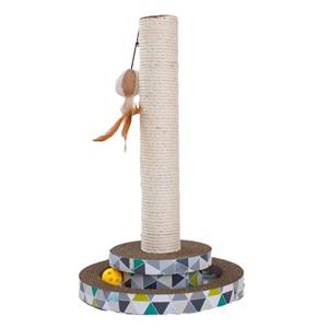 Petstages Scratch & Play Tower Track Scratch Post 16 Inch X 12 Inch 