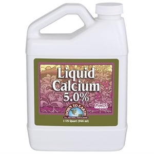 Down To Earth Liquid Calcium 5% - 32oz (1qt) - OMRI Listed®