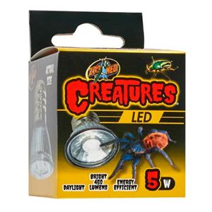  Zoo Med Creatures LED Lamp Silver