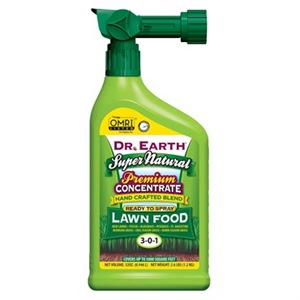 Dr. Earth® Super Natural® Lawn Liquid Fertilizer 3-0-1 - 32oz - Ready-to-Spray