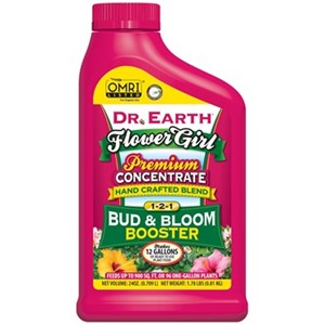 Dr. Earth® Flower Girl® Bud & Bloom Booster Liquid Fertilizer 1-2-1 - 24oz - Concentrate