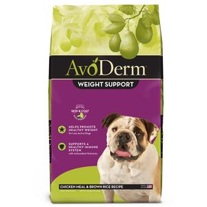 AvoDerm Natural Weight Support Chicken Meal & Brown Rice Recipe Dry Dog Food - 28 lb