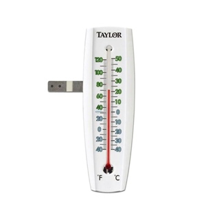 Taylor® Indoor/Outdoor Window Thermometer - 7.625in L