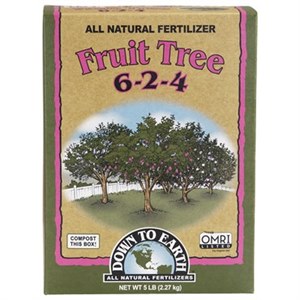 Down To Earth Fruit Tree 6-2-4 - 5lb - OMRI Listed®